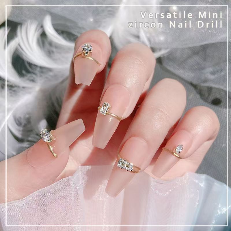 Ins jewelry accessories horse eye claw drill hand-sewn zircon flash drill nail decoration clothing accessories mixed packaging
