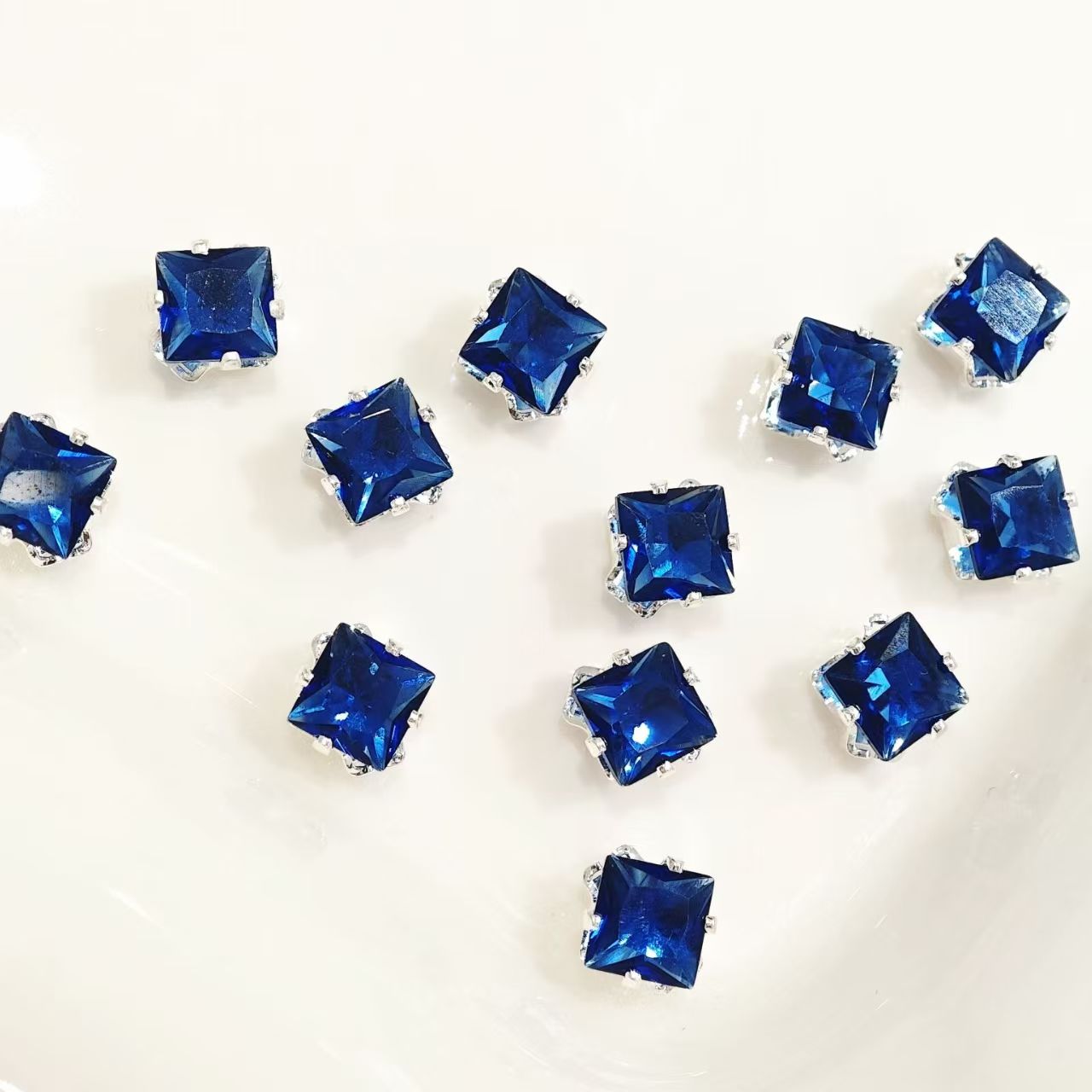 20pcs square dopamine claws drill DIY accessory accessories with colorful