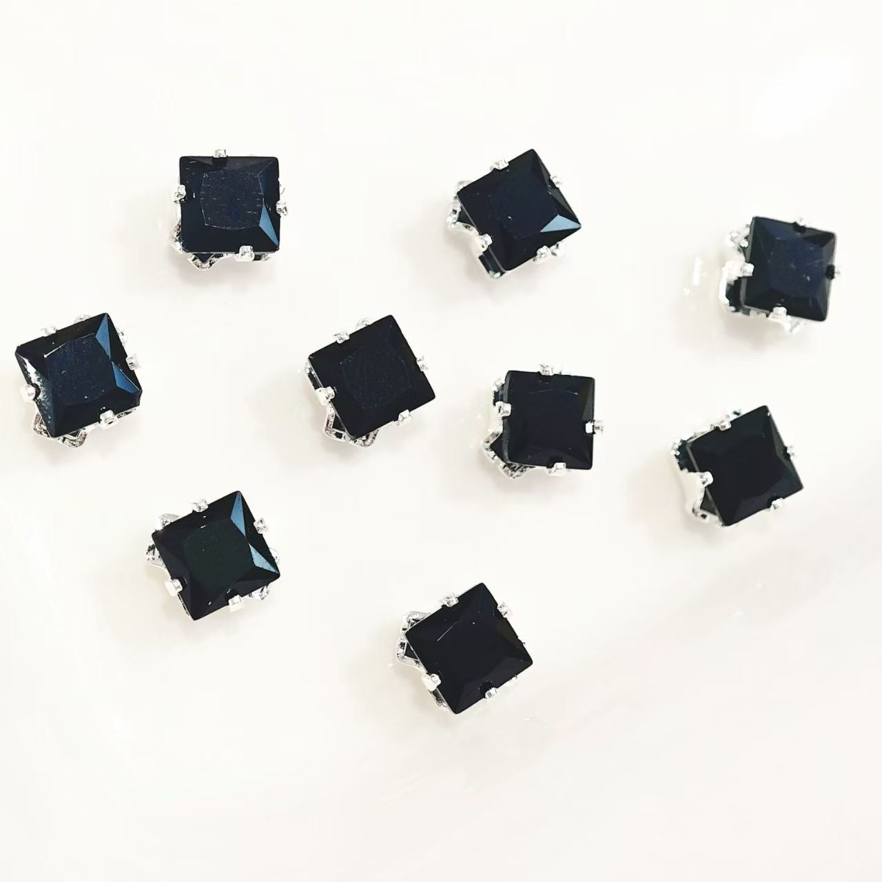 20pcs square dopamine claws drill DIY accessory accessories with colorful