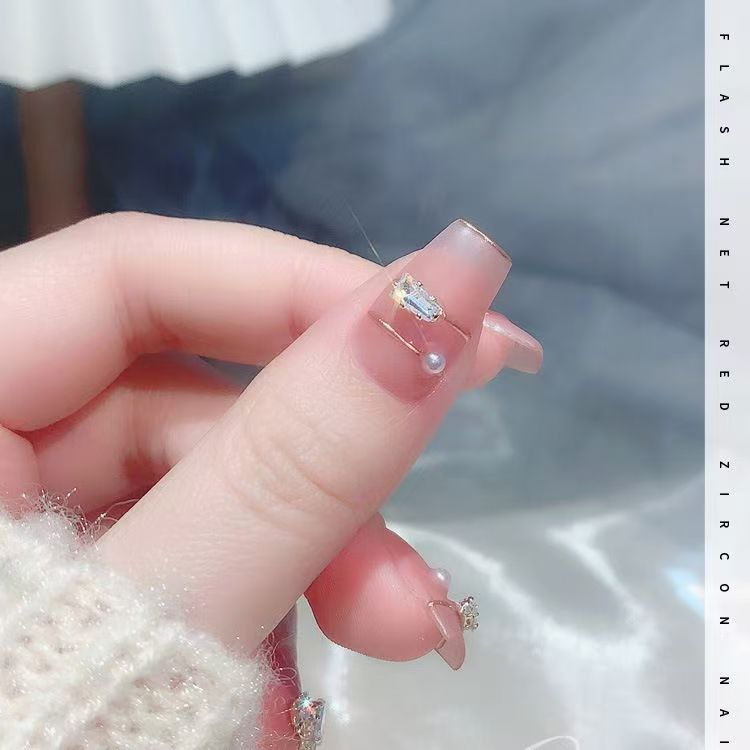 Ins jewelry accessories horse eye claw drill hand-sewn zircon flash drill nail decoration clothing accessories mixed packaging