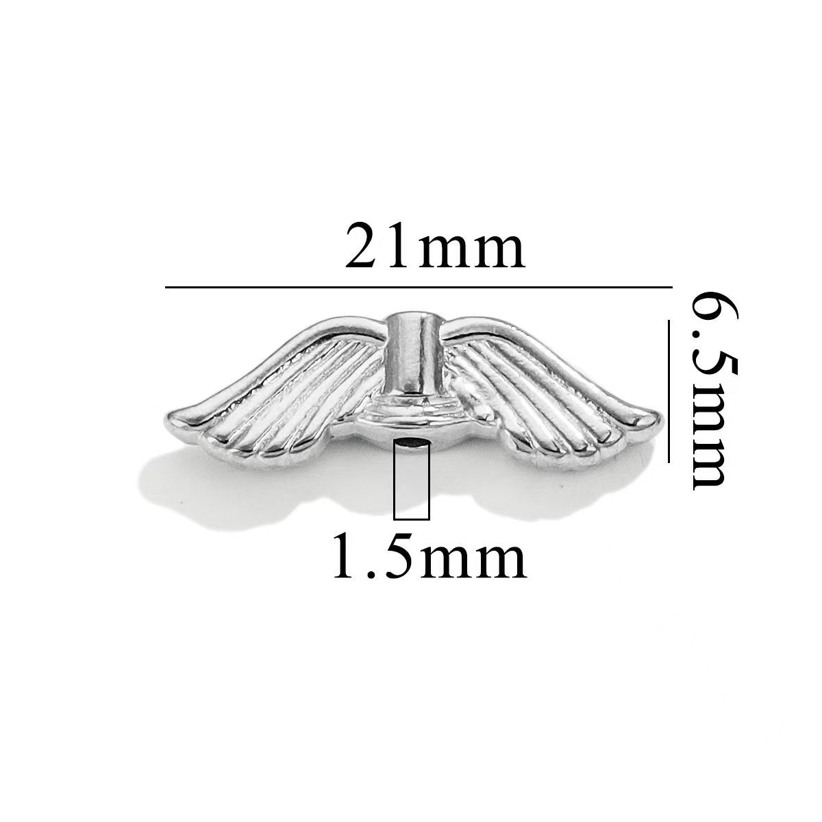 Electroplating process for stainless steel 18K gold - plated small jewelry pendants, wholesale of handmade DIY bracelet and necklace jewelry pendants