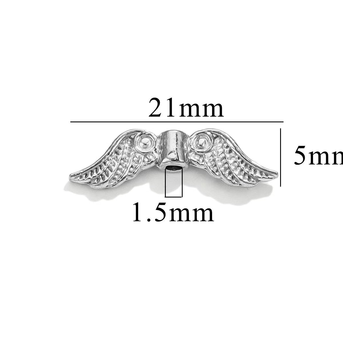Electroplating process for stainless steel 18K gold - plated small jewelry pendants, wholesale of handmade DIY bracelet and necklace jewelry pendants