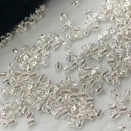 2mm round flash white zircon claw zircon versatile pendant beads DIY jewelry accessory bracelet necklace material beads