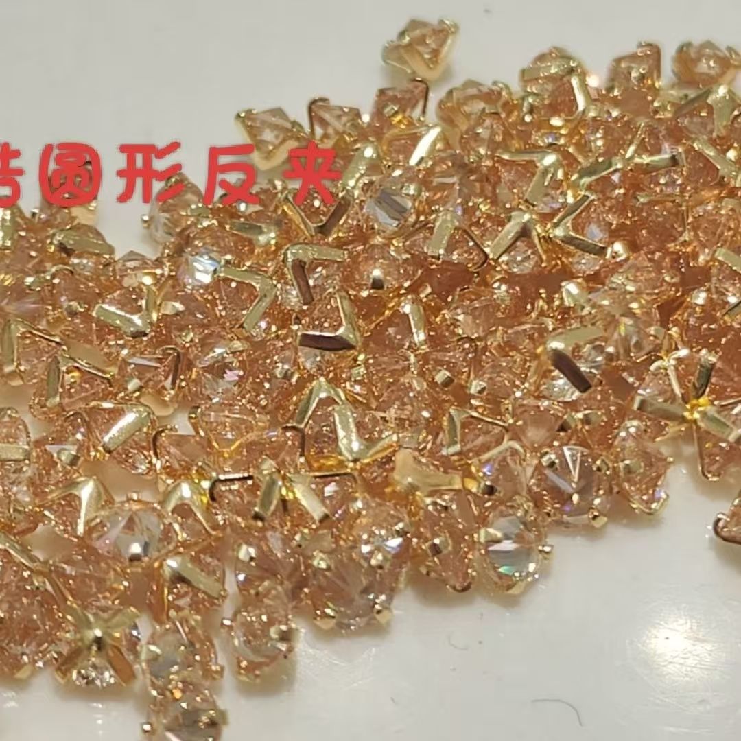 High quality hand-sewn threading DIY hand-made jewelry hand chain the same nail drill hand flash drill
