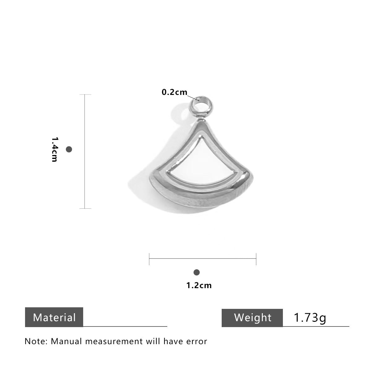 Wholesale of 5 DIY necklace jewelry accessories including stainless - steel five - pointed star, drop - shaped shell pendant, vacuum - plated gold single - hole pendant