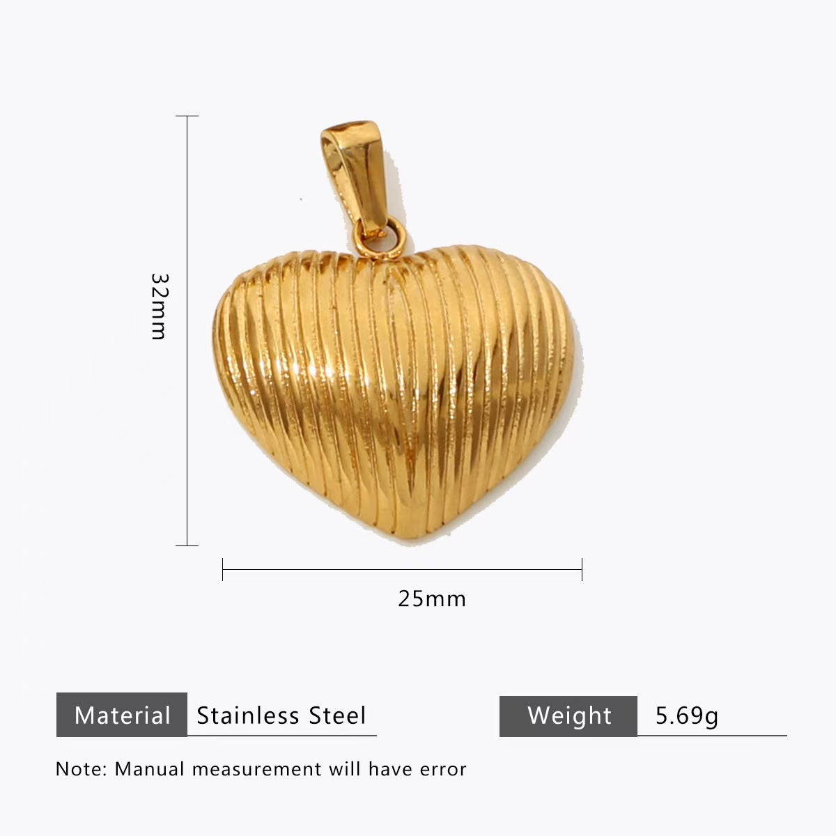 Collection of personalized gold - colored stainless - steel pendants. DIY jewelry accessories for bracelets and necklaces with multiple shapes like sun, heart, and elephant. 5 pieces in total.