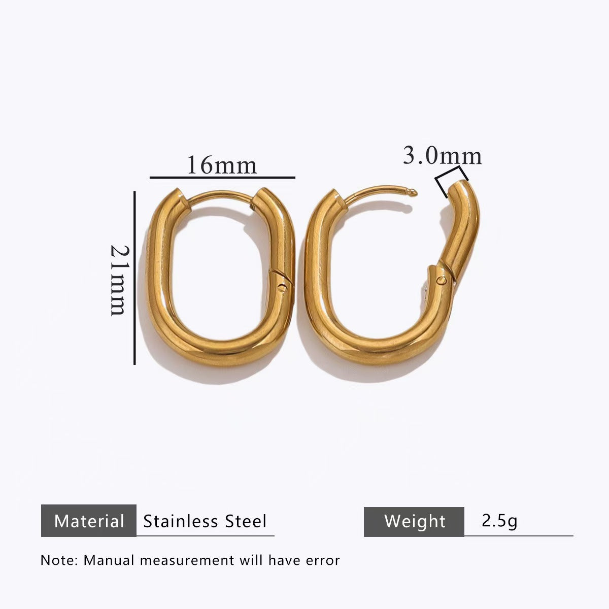 Wholesale of 2 Stainless Steel Personalized Earrings, Trendy European and American Style Electroplated Handmade DIY Earrings, Ear Accessories with Exquisite Pendant