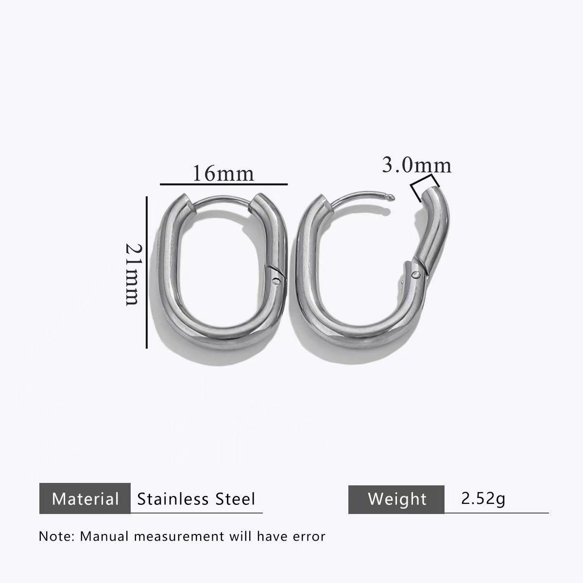 Wholesale of 2 Stainless Steel Personalized Earrings, Trendy European and American Style Electroplated Handmade DIY Earrings, Ear Accessories with Exquisite Pendant