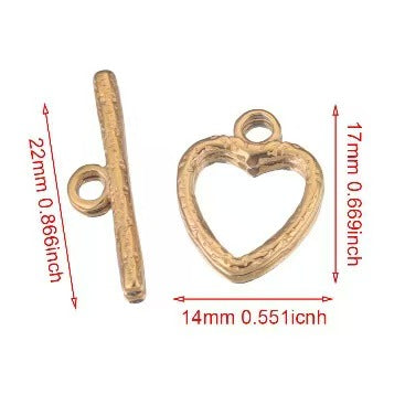 Stainless steel cute small accessories, backpack pendants, necklace clasps, handmade DIY necklace and collarbone chain accessories, electroplating process, 4 pieces