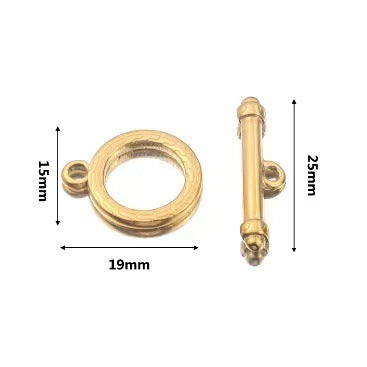 Stainless steel cute small accessories, backpack pendants, necklace clasps, handmade DIY necklace and collarbone chain accessories, electroplating process, 4 pieces