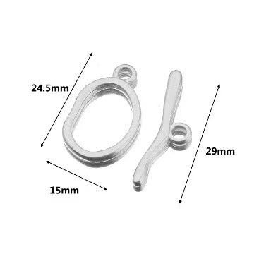 Stainless steel cute small accessories, backpack pendants, necklace clasps, handmade DIY necklace and collarbone chain accessories, electroplating process, 4 pieces