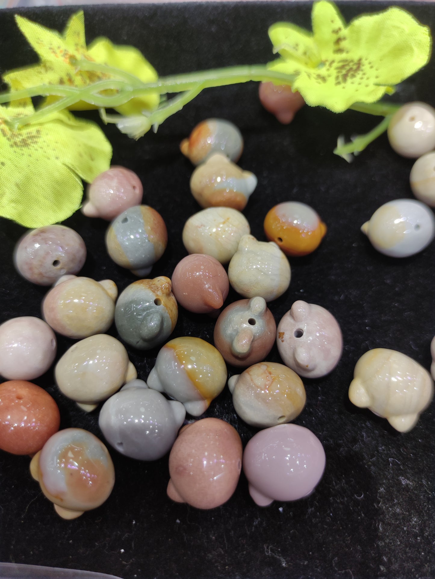 Alashan agate charms accessorie