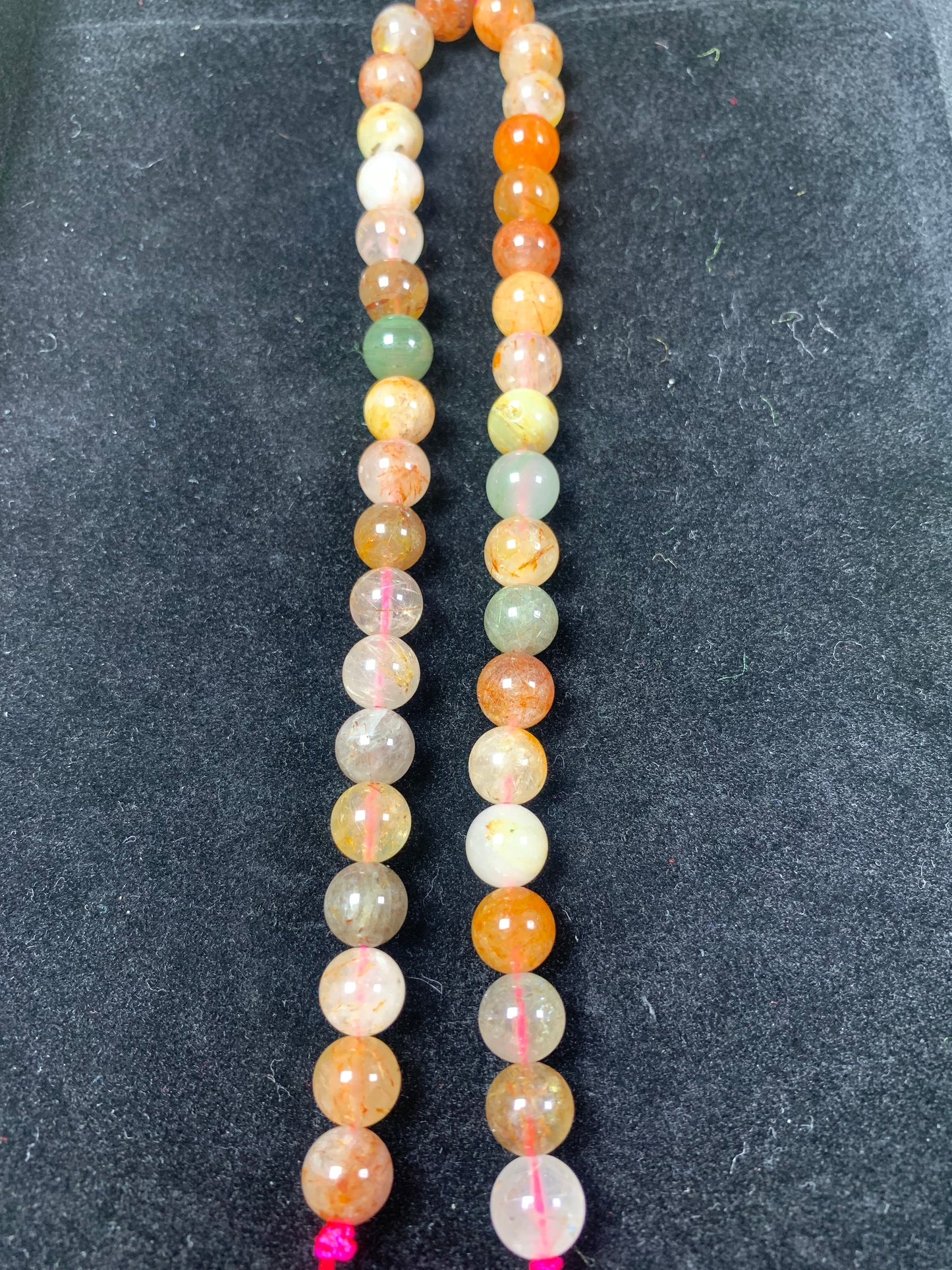 $8/strand 10mm semi-finished crystal beads